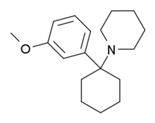 The structure of 3-MeO-PCP